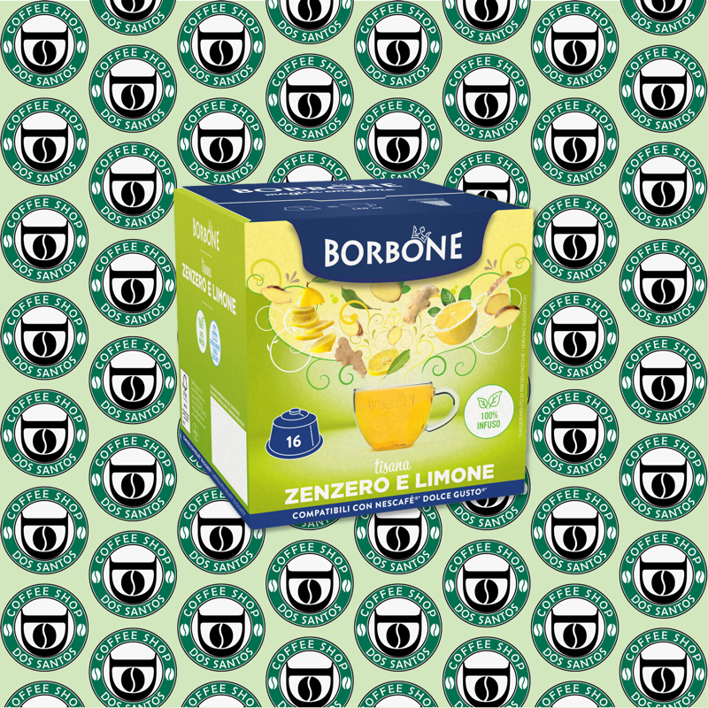 Capsula Dolce Gusto Borbone Tisana Zenzero e Limone da 16 a 64 Pz