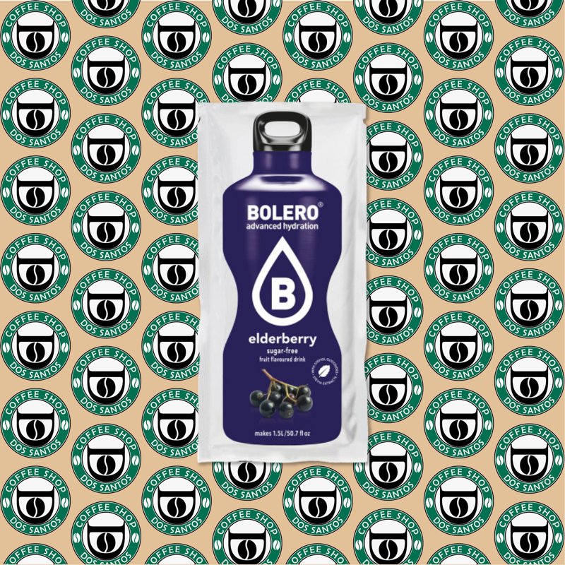 Bolero Drink Elderberry (Bacche di Sambuco) 9g da 1 a 12 Pz