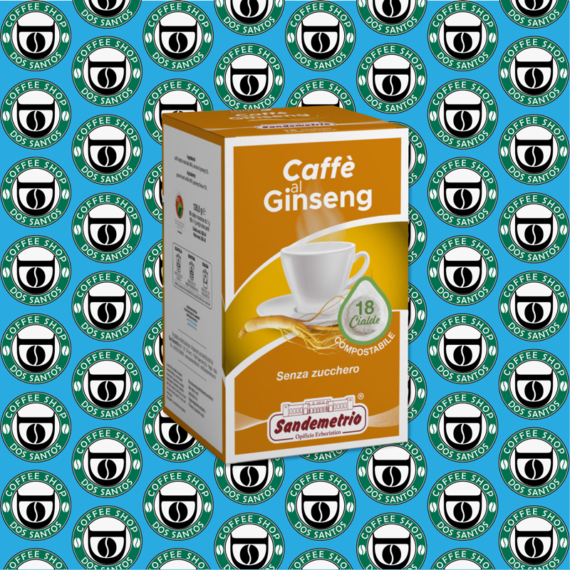 Cialda 44 mm San Demetrio Caffè al Ginseng 18 Pz