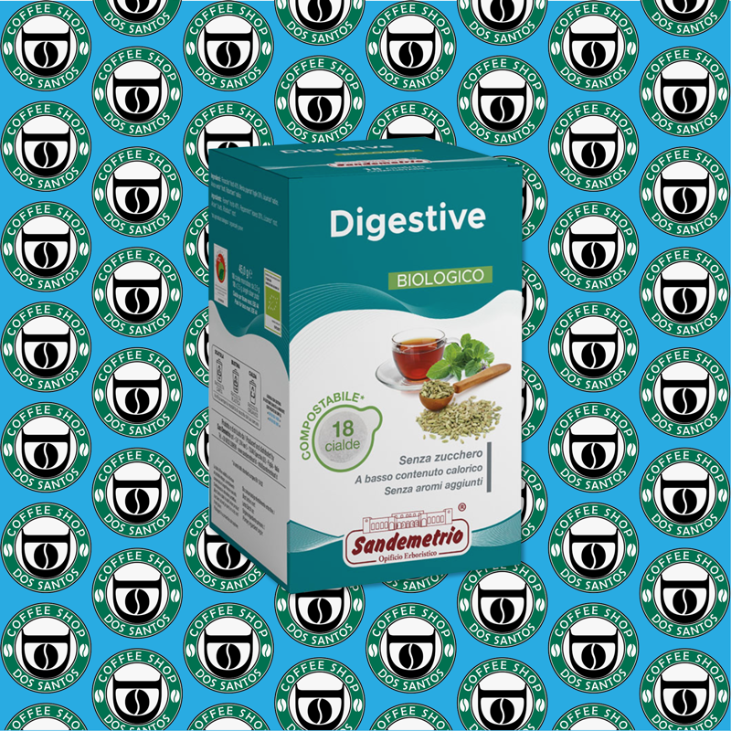 Cialda 44 mm San Demetrio Tisana Digestiva 18 Pz