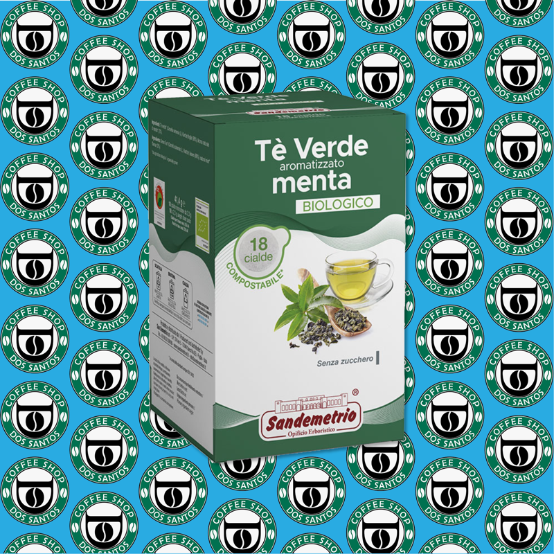 Cialda 44 mm San Demetrio The Verde Aromatizzato alla Menta 18 Pz