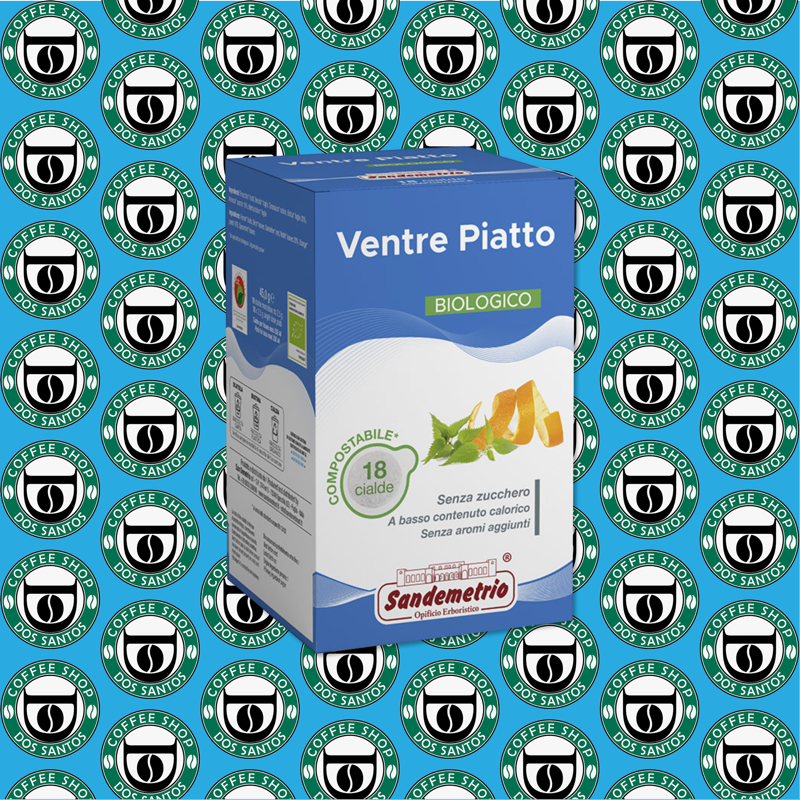 Cialda 44 mm San Demetrio Tisana Biologica Ventre Piatto 18 Pz