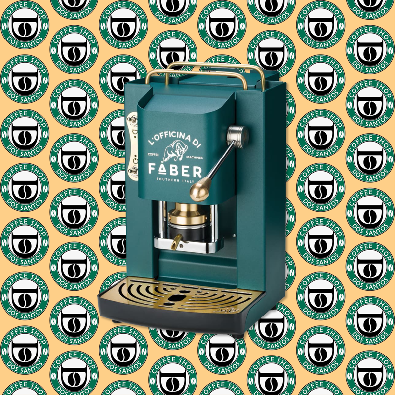 Macchina da Caffè Faber Pro Deluxe British Ottone