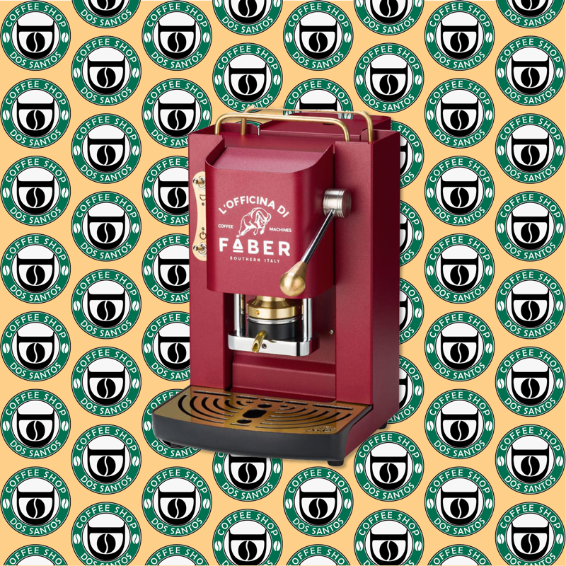 Macchina da Caffè Faber Pro Deluxe Cherry