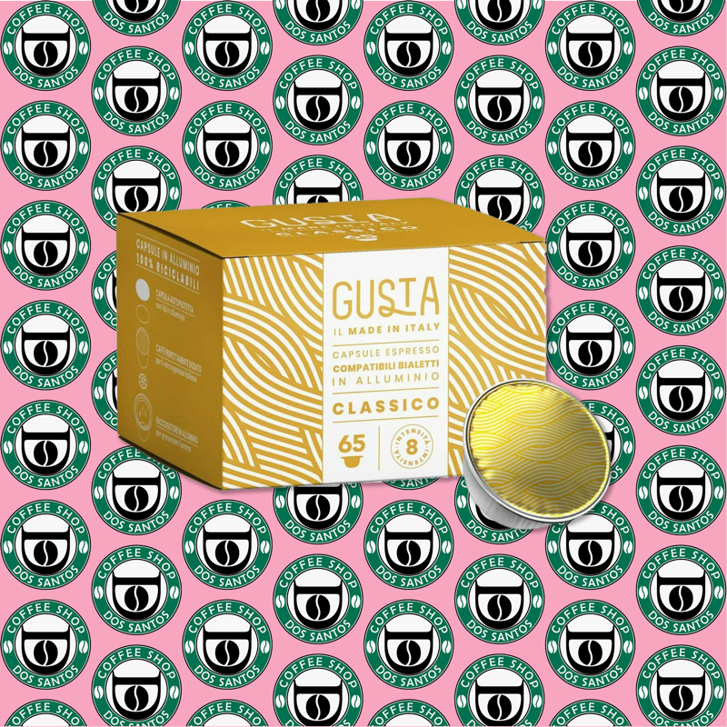 Capsula Bialetti Originale Gusta Classico 65 Pz