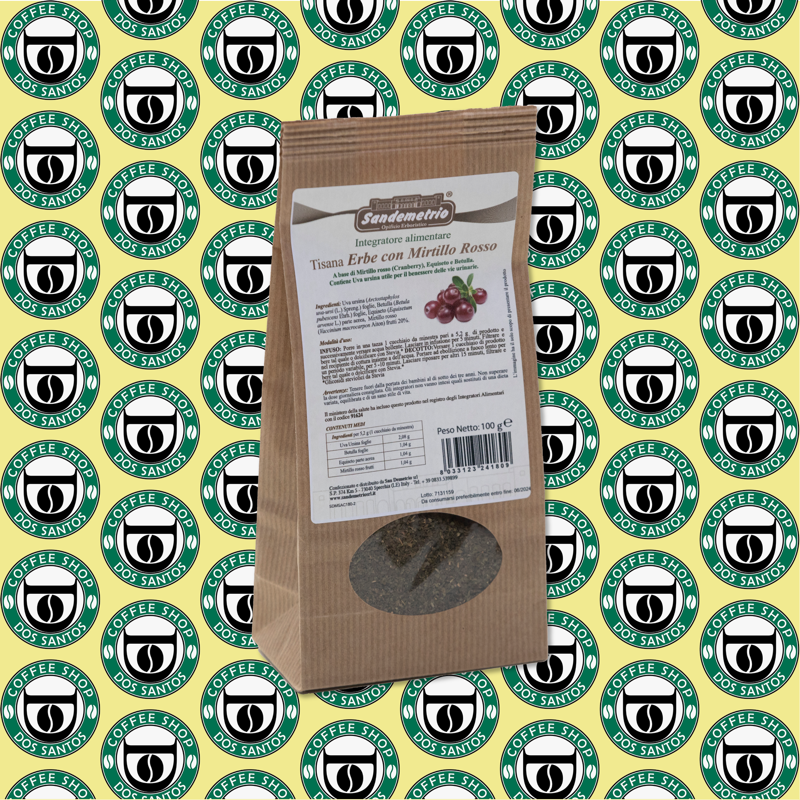Tisana San Demetrio Erbe con Mirtillo Rosso 100 g