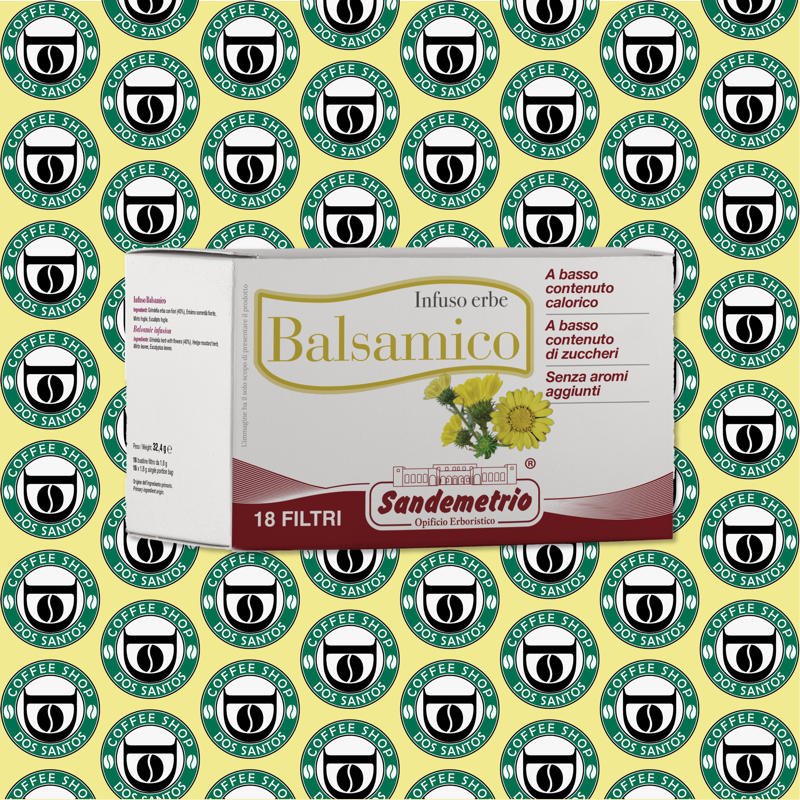 Tè e Tisane San Demetrio Infuso Erbe Balsamico 18 Pz
