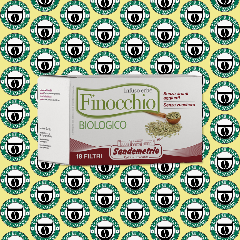 Tè e Tisane San Demetrio Infuso Erbe Finocchio 18 Pz