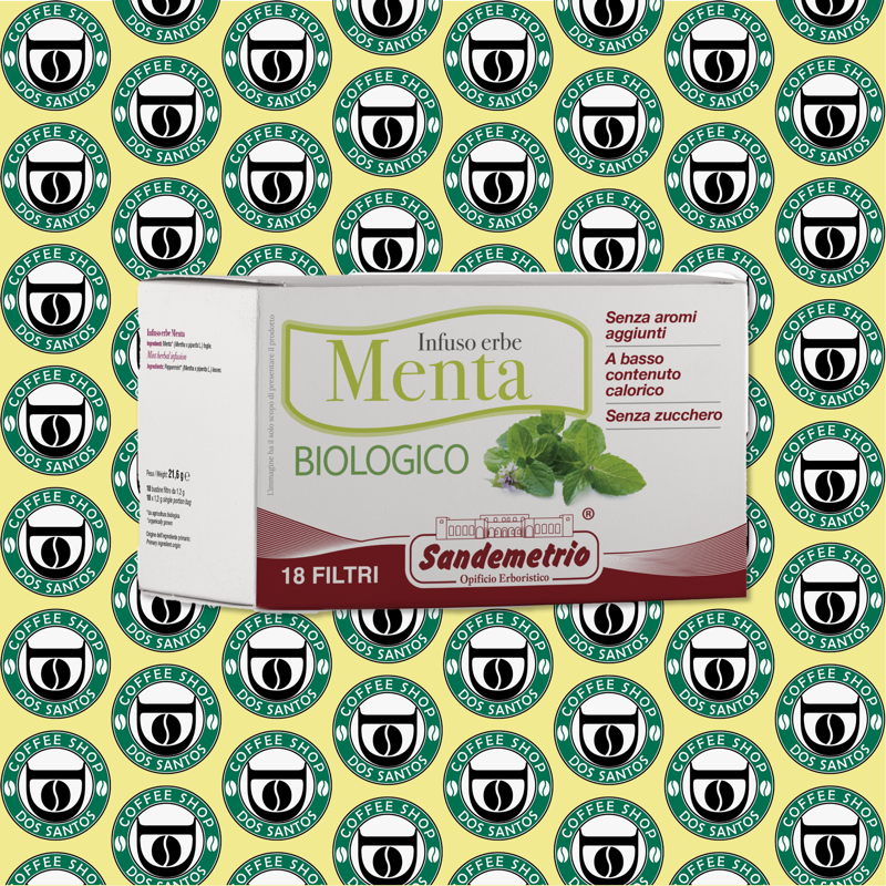 Tè e Tisane San Demetrio Infuso Erbe Menta 18 Pz