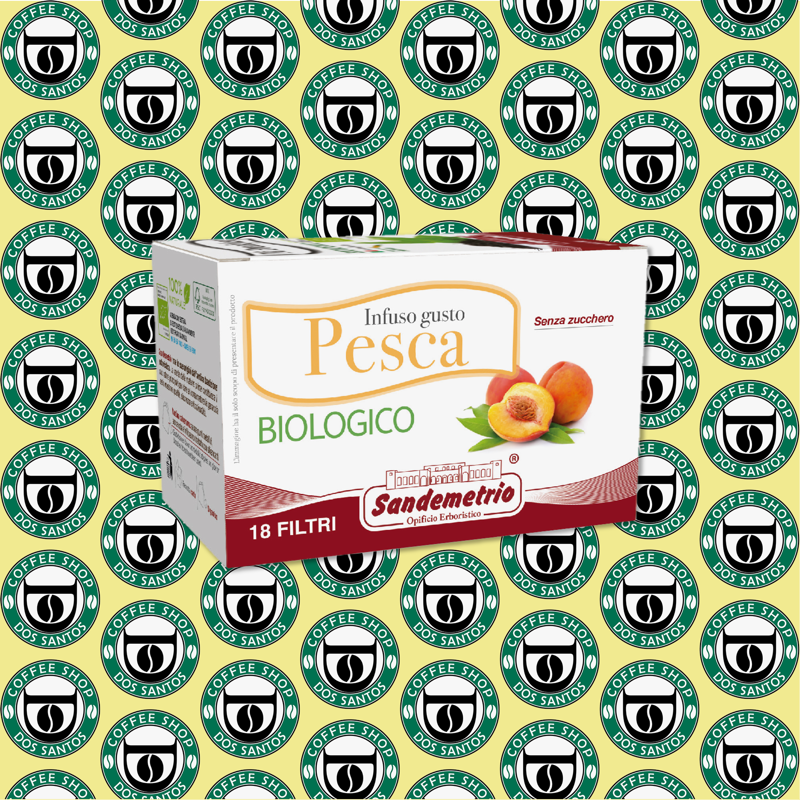 Tè e Tisane San Demetrio Infuso Gusto Pesca 18 Pz