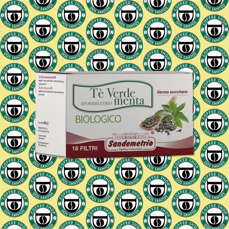 Tè e Tisane San Demetrio The Verde alla Menta 18 Pz