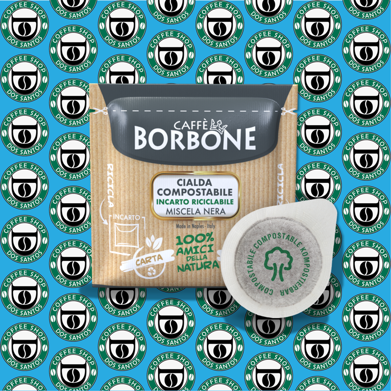Cialda 38 mm Borbone Nera da 150 a 300 Pz