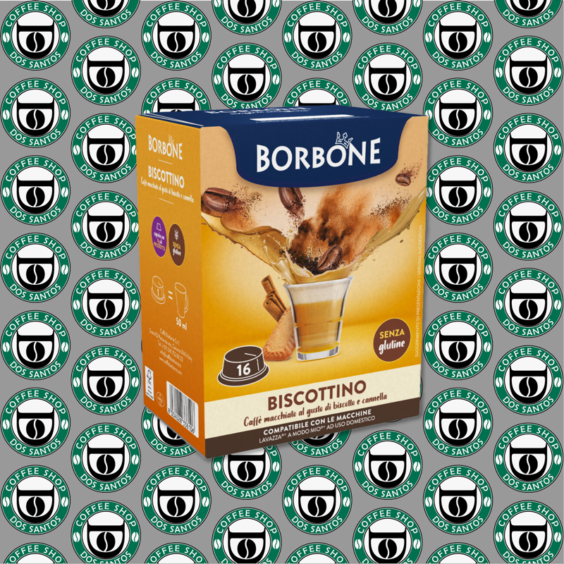 Capsula A Modo Mio Borbone Biscottino da 16 a 96 Pz