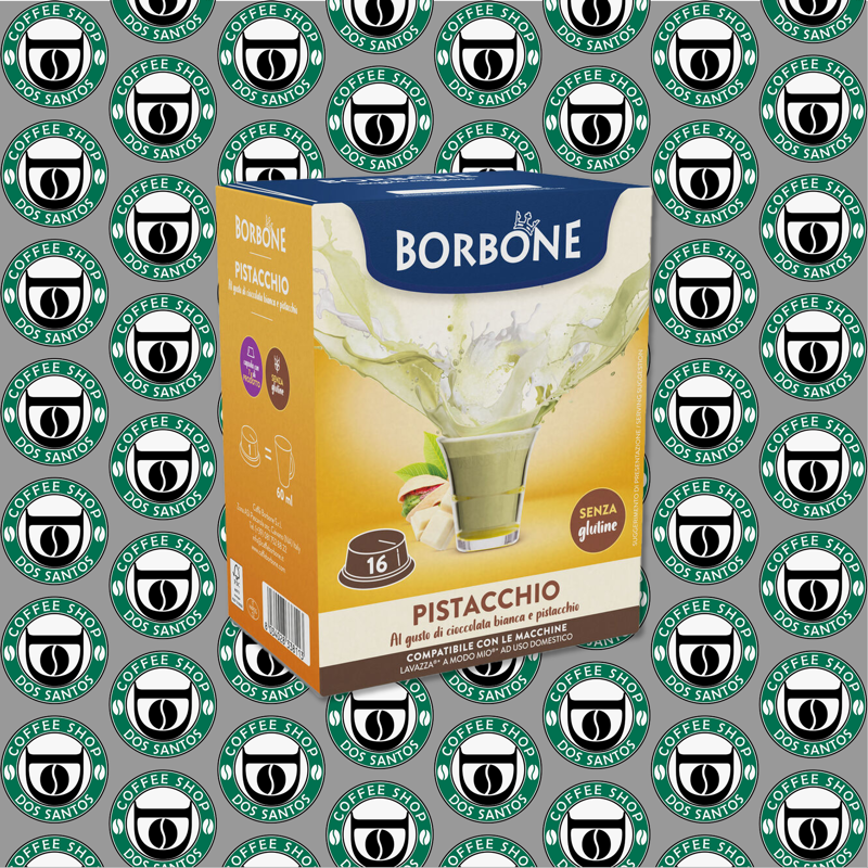 Capsula A Modo Mio Borbone Pistacchio da 16 a 96 Pz