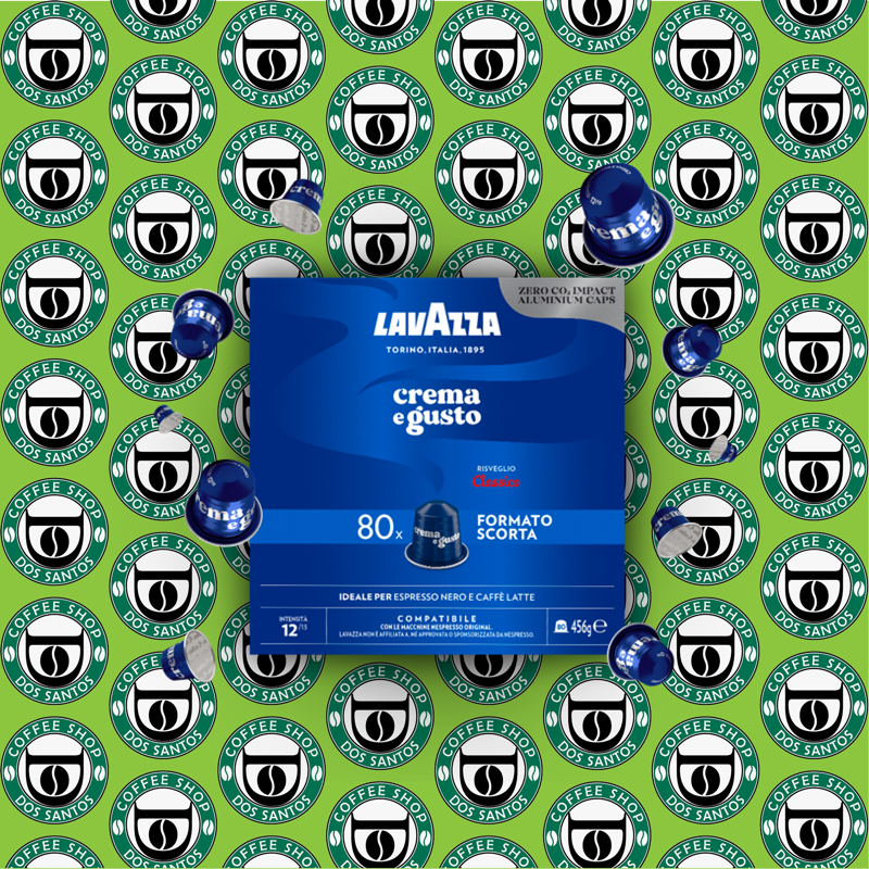 Capsula Nespresso Lavazza Crema e Gusto Classico 80 Pz