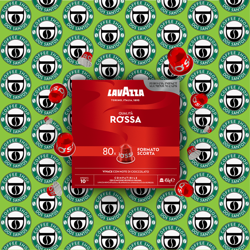 Capsula Nespresso Lavazza Qualità Rossa 80 Pz