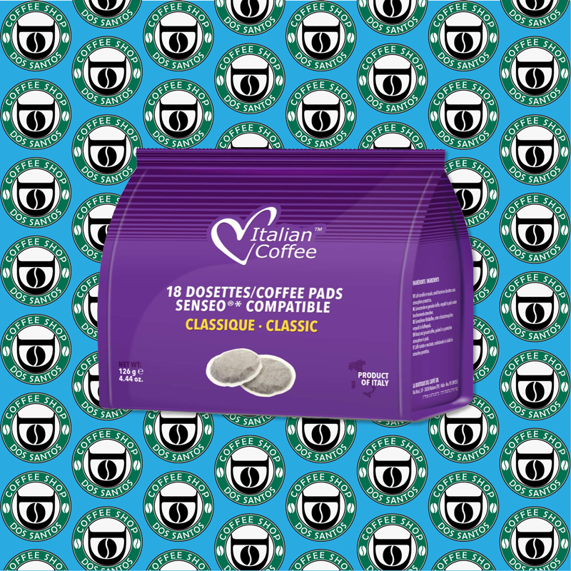 Capsula Senseo Italian Coffee Classic da 18 a 180 Pz