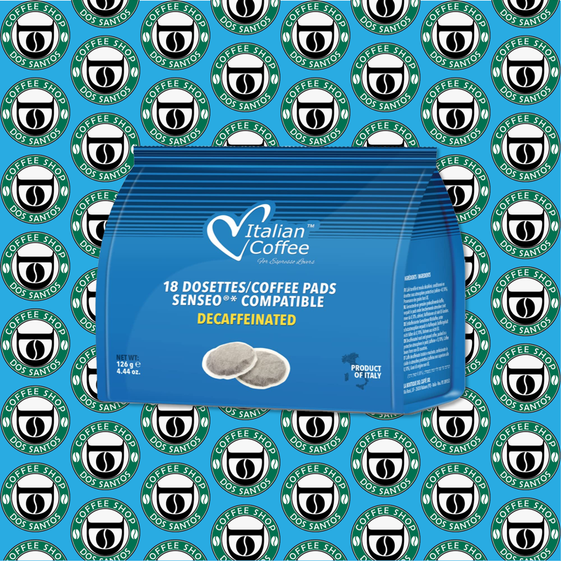 Capsula Senseo Italian Coffee Dek da 18 a 180 Pz