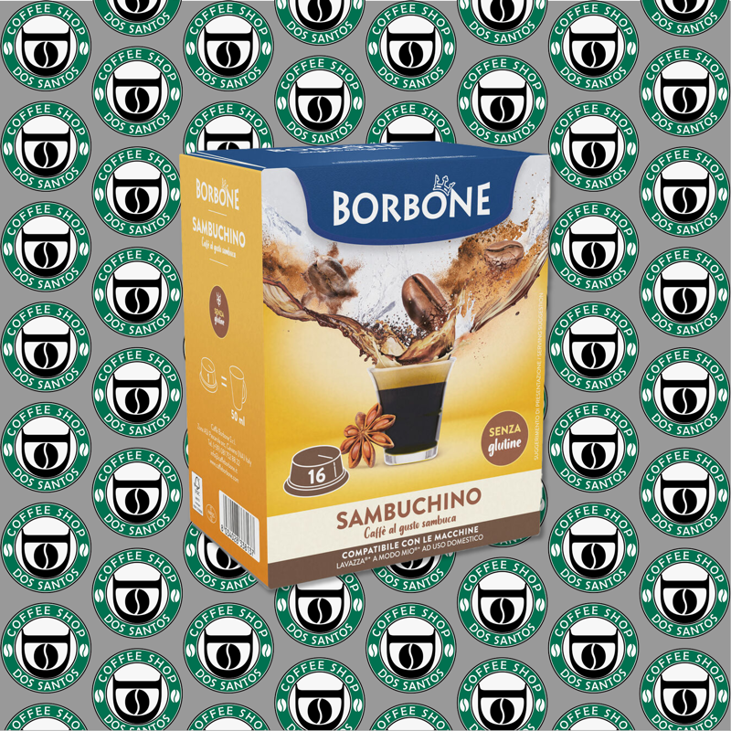 Capsula A Modo Mio Borbone Sambuchino da 16 a 96 Pz